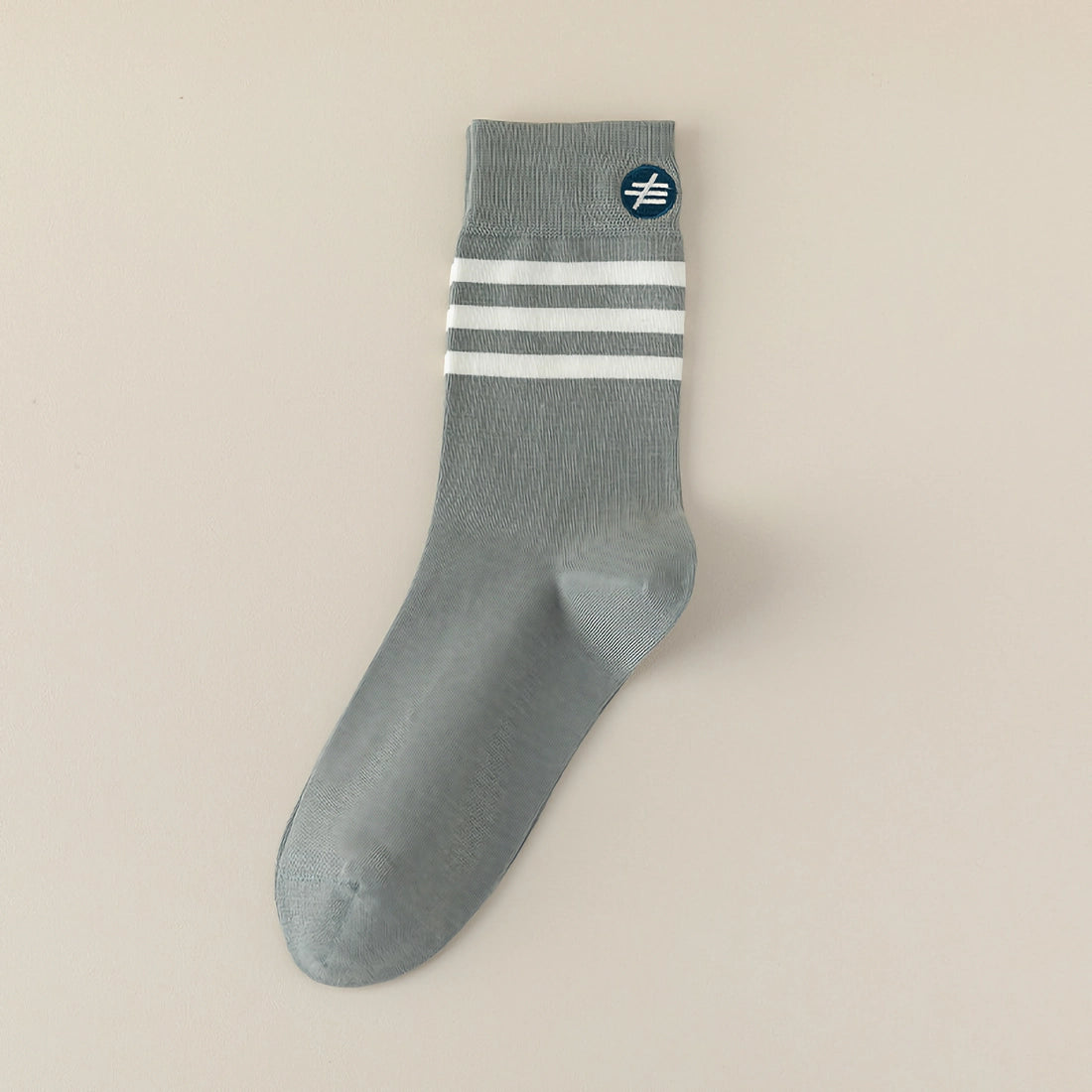 Men's Cotton Sport-Casual Socks, Light Grey