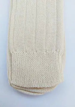 Unisex 100% undyed organic. Soft, breathable, and sustainable for sensitive feet.